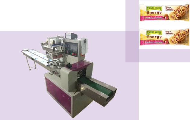 Multi-function Horizontal Granola Cereal Bar Packaging Machine