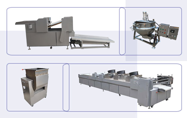 Wide Application Sachima Production Line Supplier