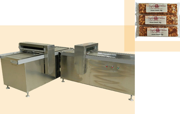 Semi-automatic Peanut Brittle Making Machine in Plant