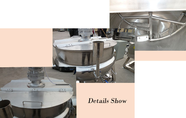 Professional Supplier Sugar Cooking Pot in Plant