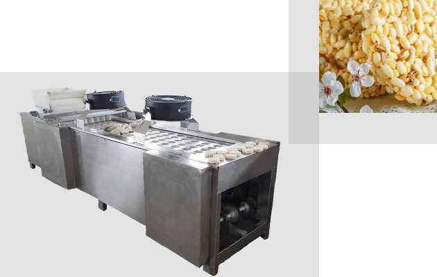 Advanced Technology Crunchy Rice Candy Moulding Machine Manufacturer