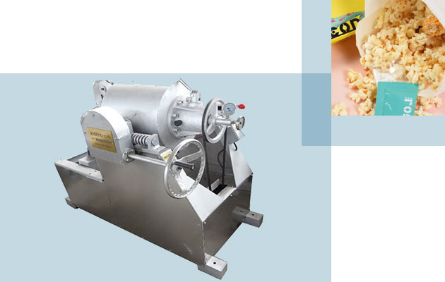 Best Manufacturer 120 kg/h Corn Rice Puff Machine in Plant